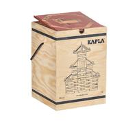 KAPLA - Wooden Construction Building Set with 280 plancks - Wodeen Box with Art Book - Toy and Wooden Game