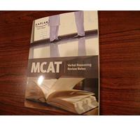 Kaplan MCAT Verbal Reasoning Review Notes by Kaplan (Nov 13 2012)