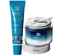 KAPLAN MD Perfect Pout Lip Mask & Lip Balm Duo - SPF 30 Hydrating Treatment with Hyaluronic Acid - Boosts Collagen Synthesis for Dry, Ageing Skin - Crystal Clear - Mask (10g) + Balm (5g)