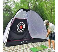 Kapler Golf Hitting Net for Indoor and Outdoor Use - Heavy Duty Driving Range Practice Cage With Portable Design for Garage, Backyard, Home