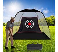 Kapler Golf Nets 10x7FT Garden Golf Practice Nets with Target Portable Golf Driving Hitting Net for Indoor Outdoor Training