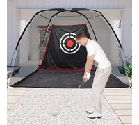 Kapler Golf Practice Net 10 x 7 ft with Side Nets and Carry Bag