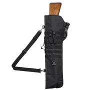 Kapmore Adjustable Shoulder Strap Shotgun Scabbard - Tactical Rifle Storage Bag with Molle Gun Holster, Designed for Short Barrel Rifles, Ideal for Shooting and Hunting