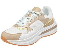 Kaporal Women's Clipper Sneaker, Beige Multicolour, 8 UK