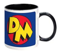 Kapow Gifts Danger Mouse Mug Logo DM Retro Kids TV, Ceramic, 250ml