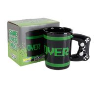 Kapow Gifts Gaming Mug - Game Over Controller Shaped Cup. Retro Gamer Console Gift Boxed.