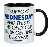 Kapow Gifts I Support Wednesday and This is only Cup I'll get This Year- Gift for Sheffield Supporter, Ceramic, 250ml