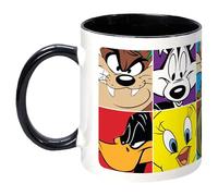 Kapow Gifts Looney Tunes Mug. Character Collage Cartoon Retro Kitchen Novelty Gift Idea for him