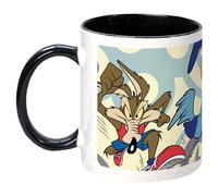 Kapow Gifts Road Runner Wile E Coyote Mug. Looney Tunes Beep Beep Cartoon Retro Kitchen Novelty Gift Idea for him