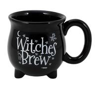 Kapow Gifts Witches Brew Cauldron Shaped Mug. Witch Gift Boxed Cup Gift for her
