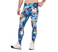 Kapow Meggings The Original Men's Leggings (Hawaii Blue, XX-Large)