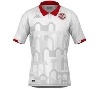 Kappa 2023-tunisia Short Sleeve T-shirt White 2XL Men