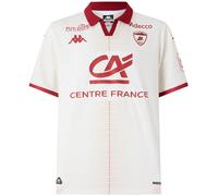 Kappa 2025-clermont Away Short Sleeve T-shirt White 3XL Men