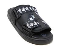 Kappa 222 Banda 1 Slides, Black/White Black, 11.5 Women/10 Men
