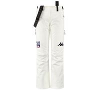 Kappa 381M88W-A04 6CENTO 665G US Pants Women's White Antique-Black Size XXL