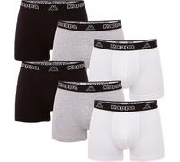 Kappa 6-pack men's boxer shorts VINESTA, retro, single jersey material