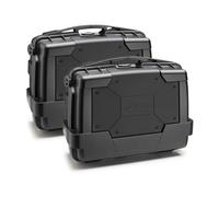 Pair of Monokey Kappa KGR33N Garda Black 33 Liters Suitcases