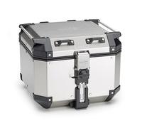 Kappa Bike Luggage K’FORCE Top Case MONOKEY 42 L Silver Motorcycle Adventure Box