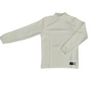 Kappa Boy's Warm Cotton Turtleneck, cream, 3 Years