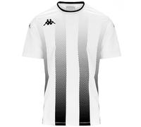 Kappa Men's BUGO T-Shirt, White, Black, XL