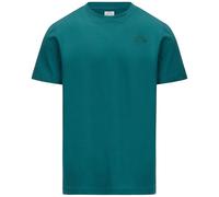 Kappa Cafers Slim Short Sleeve T-Shirt L Green