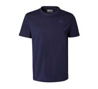 Kappa Cafers Slim tee Men's Stylish and Comfortable Technical T-Shirt, Blue Marine/Blue Intense, S