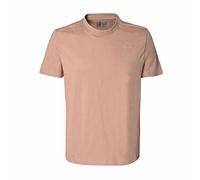 Kappa Cafers Slim tee Men's Stylish and Comfortable Technical T-Shirt, Pink Misty/Pink Dk Dusty, L