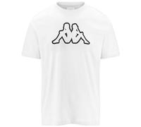 Kappa Cromen Logo Men's T-Shirt, White, XX-Large XX-Larga