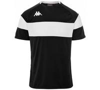 Kappa Dareto Men's T-Shirt, Black/White, XL