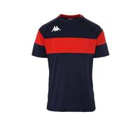 Kappa Men's DARETO T-Shirt, Navy Blue, Red, XL