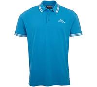 Kappa Deutschland Men's Aleot Polo Shirt, Malibu Blue, S