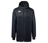 Kappa Diolo Unisex Adult Jacket, Black/White, L