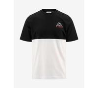 Kappa Edwin Short Sleeve T-Shirt Black White - S