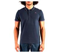 Kappa Men's Ezio Korporate Man T-Shirt, Blue/Pink, S