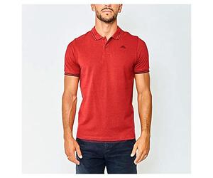 Kappa Ezio, Men’s T-Shirt, Rojo Oscuro, Black,