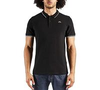 Kappa Ezio Men's T-Shirt (Pack of 1) Black White