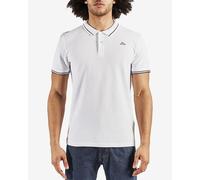 Kappa Ezio Short Sleeve Polo Shirt White - S