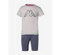 Kappa Grugliasco Tracksuit White Grey Kids - 8