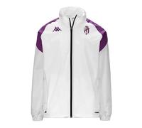 Kappa jacket ADVERZIP PRO 7 VALLADOLID 23-24, 14 years, White/Purple, Boy