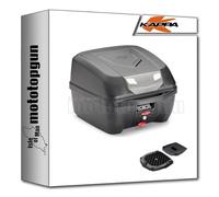 kappa k320n + kr6410 top case k320n + rear rack compatible with triumph bonneville t100 2017 2018 2019 2020 2021 2022 mototopgun
