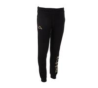 Kappa Kecil Girls' Black Jogging Bottoms