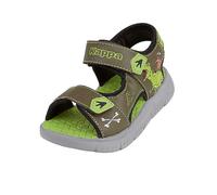 Kappa Kids Strappy Sandals Khaki Print
