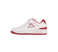 Kappa Kids Velcro Strap Trainers White/red