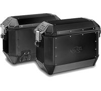 KAPPA KMS36B K.MISSION aluminum side cases black 36 liters
