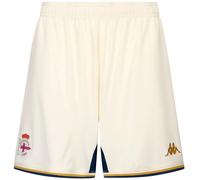 Kappa Kombat Ryder Deportivo DE LA CORUÑA 2026 - Game Shorts - Regular Fit and Regular Fit - Elastic Waist with Drawstring - Quality Design & Sports Style - White/Blue 14Y