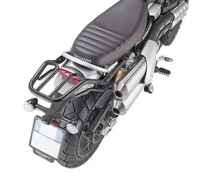 Kappa KR6416 Motorcycle Rear Rack With Full Fitting Kit - Triumph Scrambler 1200