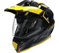 KAPPA KV-30 EVO GRAYER enduro helmet matt black-titanium-yellow XL