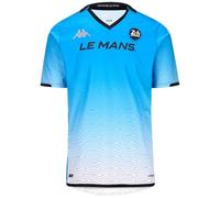 Kappa - Le Mans 2024 Kombat 24H Jersey for Men, Bright Blue, White, XL