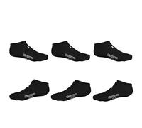 Kappa LOGO LEX DK 3PACK Unisex Socks 12 Pairs Pack | Black | 39-42