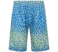Kappa Men's 222 Saio Print Band Shorts, Green/Blue, XXL